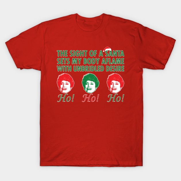 Ho Ho Ho T-Shirt by JFCharles